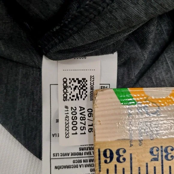 Adidas Climalite Mens Black Miami Hurricanes Tshirt Athletics NCAA Large - Picture 11 of 11